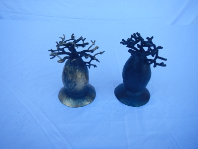 Porte bagues baobab bouteille (tpm) : doré