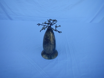 Porte bagues baobab bouteille (PM) : doré